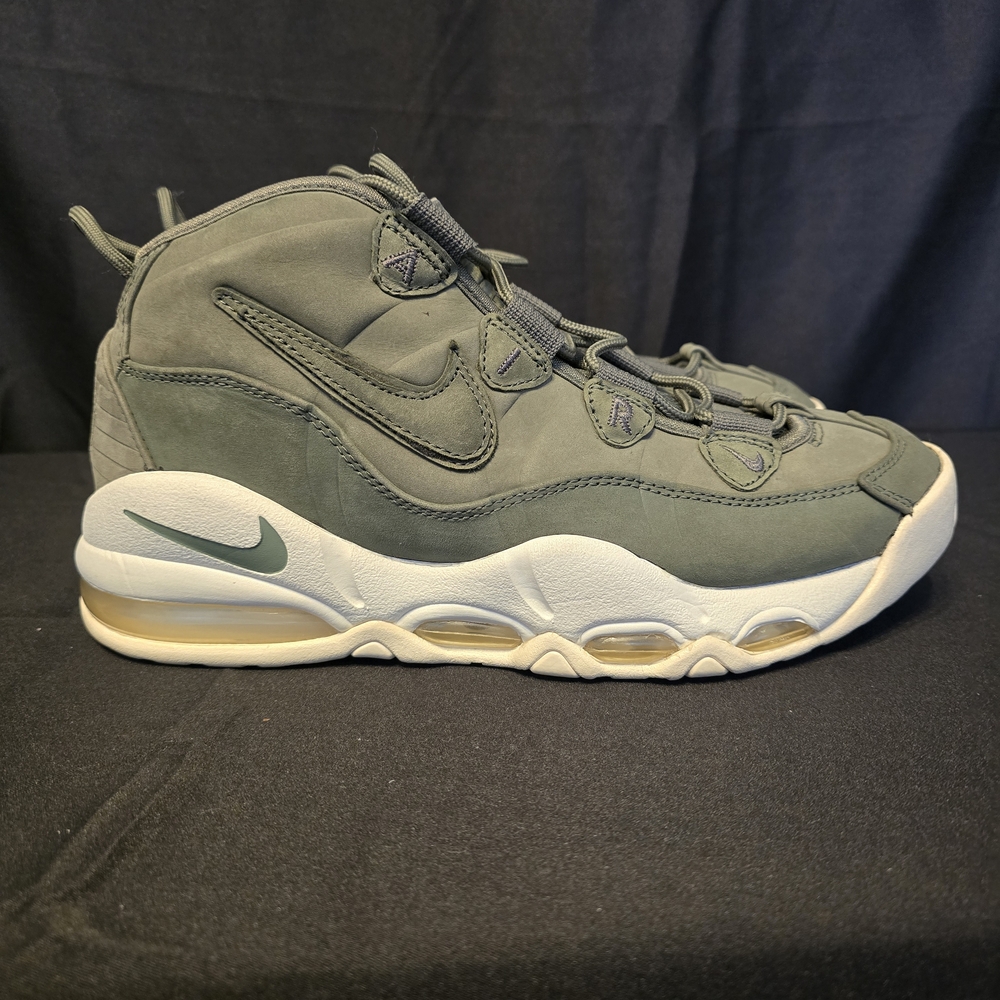 Nike Air Max Uptempo Urban Haze 311090-301 Men's Athletic Sneakers Gray White